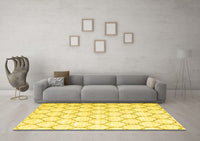 Machine Washable CON3061X Yellow CON3061X Rug, wshcon3061yw