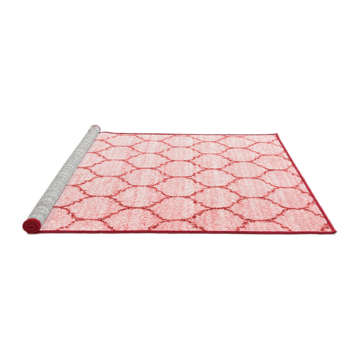 CON3061X Red Washable Rugs