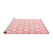CON3061X Red Washable Rugs