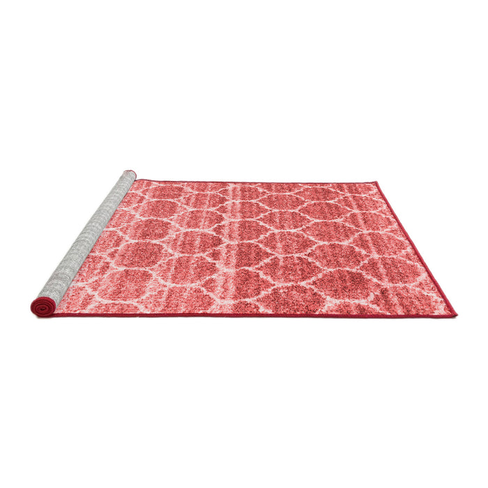 CON3062X Red Washable Rugs
