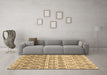 Machine Washable CON3062X Brown CON3062X Rug in a Living Room,, wshcon3062brn