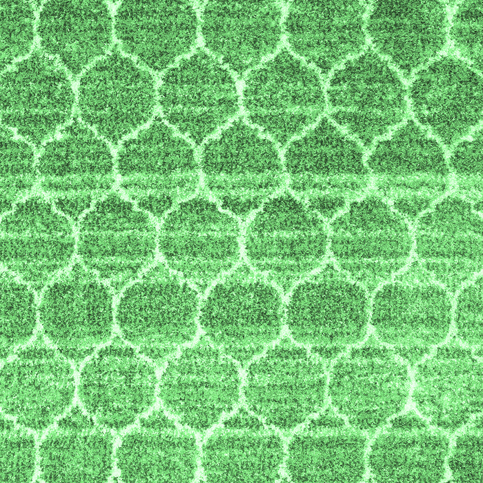 Machine Washable CON3062X Emerald Green CON3062X Area Rugs, wshcon3062emgrn