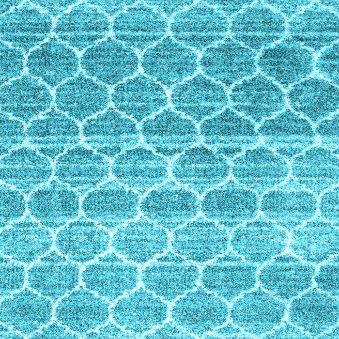 Square Machine Washable CON3062X Light Blue CON3062X Rug, wshcon3062lblu