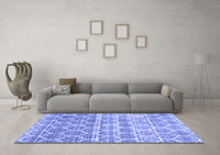 Machine Washable CON3062X Blue CON3062X Rug, wshcon3062blu