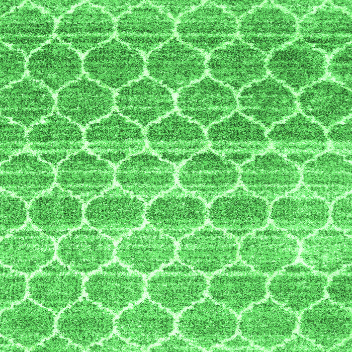 Round Machine Washable CON3062X Green CON3062X Area Rugs, wshcon3062grn