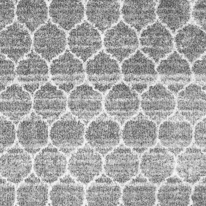 Serging Thickness of Machine Washable CON3062X Gray CON3062X Rug, wshcon3062gry