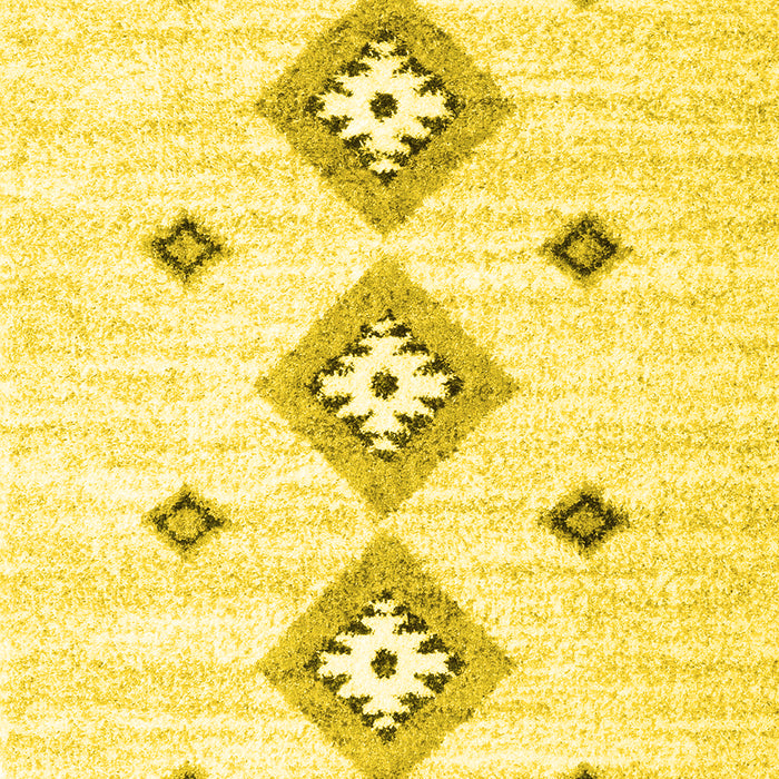 Machine Washable CON3063X Yellow CON3063X Rug, wshcon3063yw