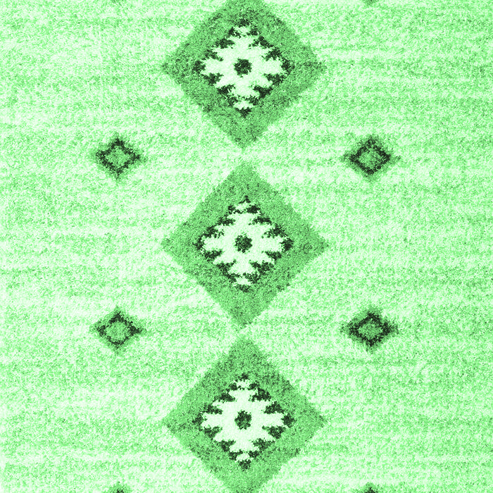 Machine Washable CON3063X Emerald Green CON3063X Area Rugs, wshcon3063emgrn