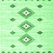 Square Machine Washable CON3063X Emerald Green CON3063X Area Rugs, wshcon3063emgrn