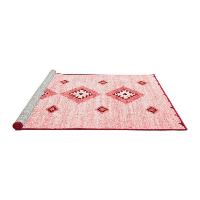 CON3063X Red Washable Rugs