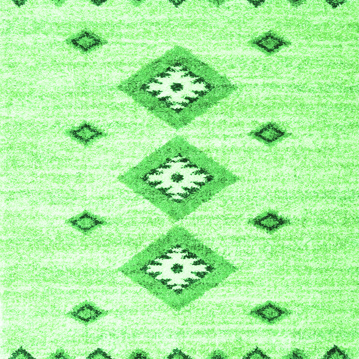 Round Machine Washable CON3063X Green CON3063X Area Rugs, wshcon3063grn