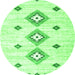 Machine Washable CON3063X Green CON3063X Area Rugs, wshcon3063grn