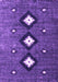 Abstract Purple Contemporary Rug, con3064pur