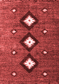 Abstract Red Contemporary Rug, con3064red