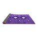 Sideview of Abstract Purple Contemporary Rug, con3064pur