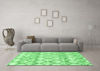 Trellis Emerald Green Modern Rug, wshcon3065emgrn