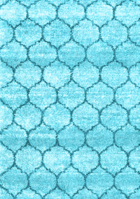 Trellis Light Blue Modern Rug, con3065lblu