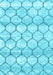 Trellis Light Blue Modern Rug, con3065lblu