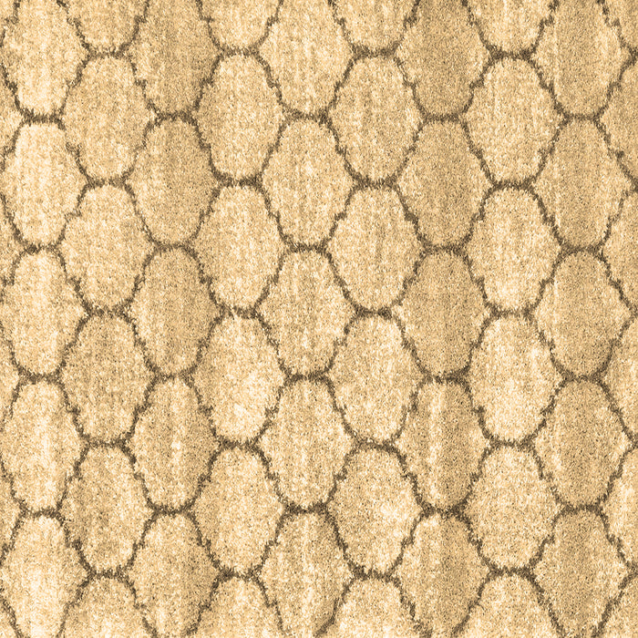 Square Trellis Brown Modern Rug, wshcon3065brn