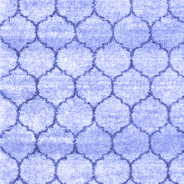 Trellis Blue Modern Rug, con3065blu