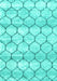 Trellis Turquoise Modern Rug, con3065turq