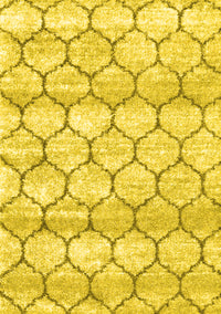 Trellis Yellow Modern Rug, con3065yw