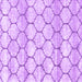 Square Trellis Purple Modern Rug, con3065pur