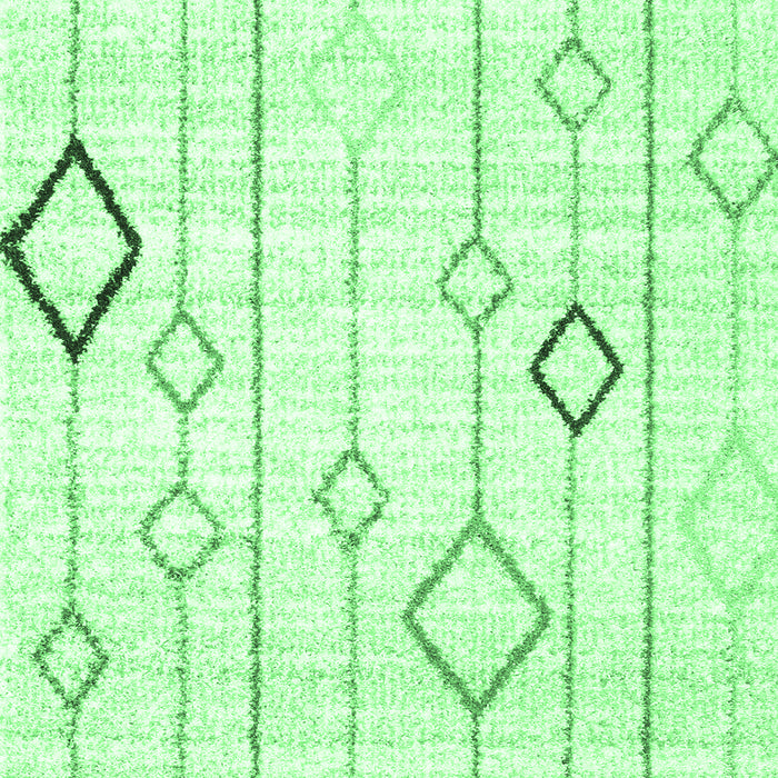 Machine Washable Solid Emerald Green Modern Area Rugs, wshcon3066emgrn