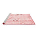 Modern Red Washable Rugs