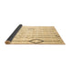 Sideview of Solid Brown Modern Rug, con3067brn