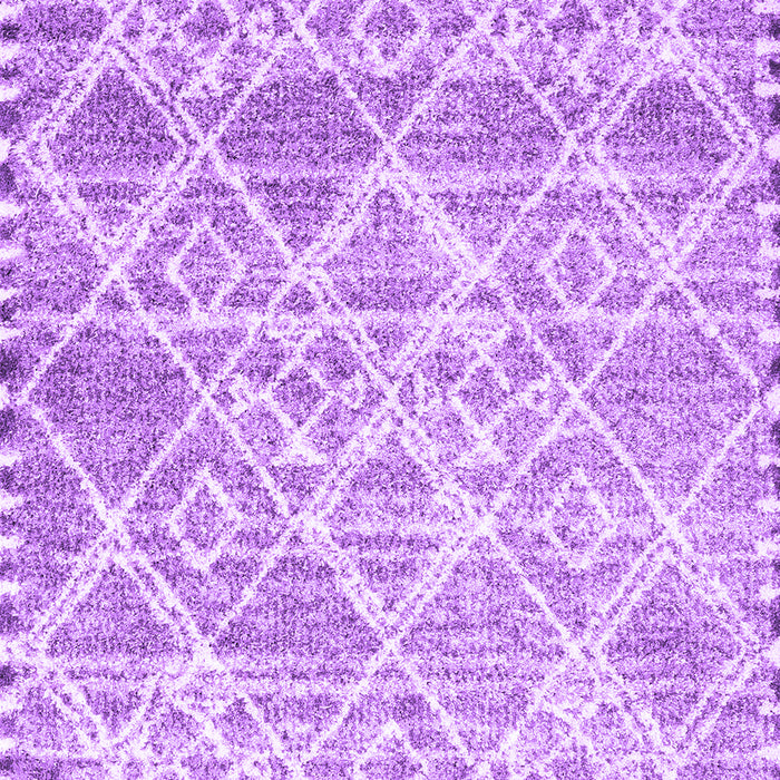 Machine Washable Abstract Purple Contemporary Area Rugs, wshcon3068pur