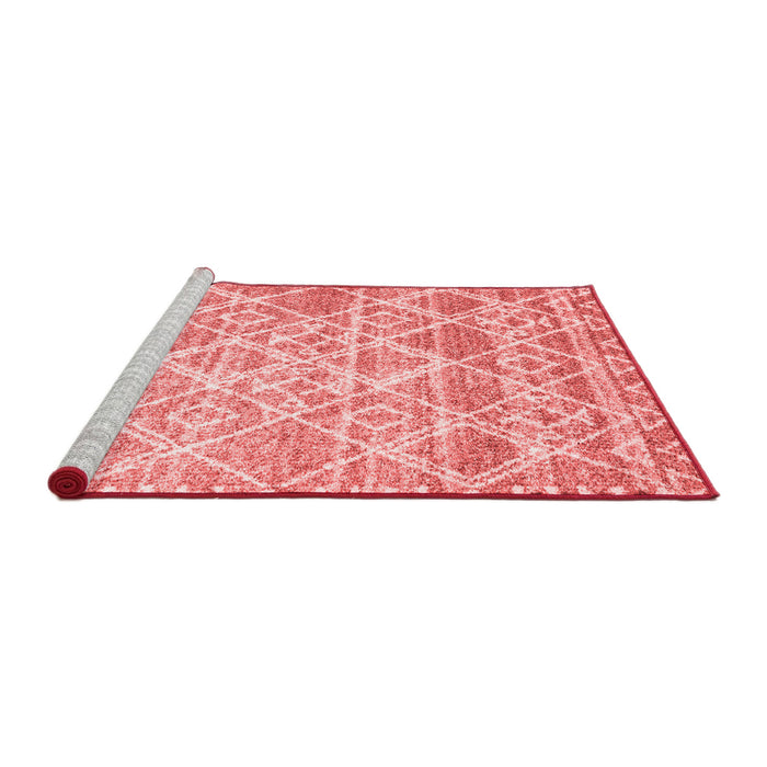 Contemporary Red Washable Rugs
