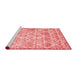 Contemporary Red Washable Rugs