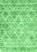 Abstract Emerald Green Contemporary Rug, con3068emgrn