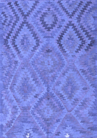 Southwestern Blue Country Rug, con3069blu