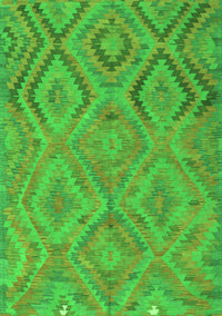 Southwestern Green Country Rug, con3069grn