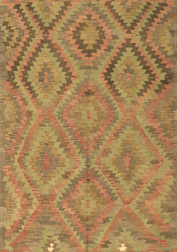 Southwestern Brown Country Rug, con3069brn