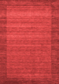 Abstract Red Contemporary Rug, con306red