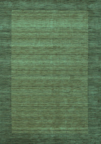 Abstract Turquoise Contemporary Rug, con306turq