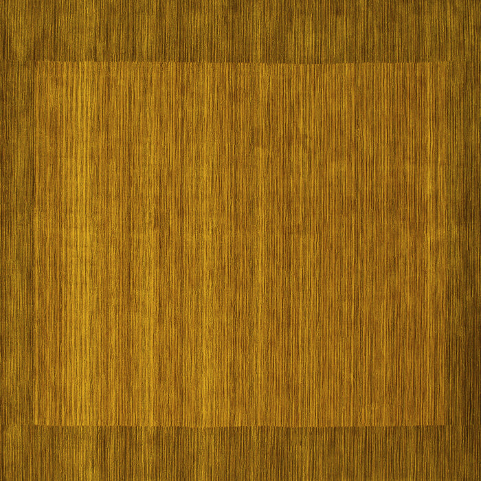 Square Abstract Yellow Contemporary Rug, con306yw