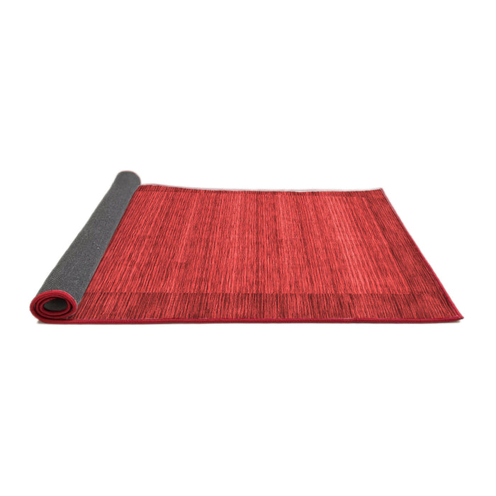 Abstract Red Contemporary Area Rugs