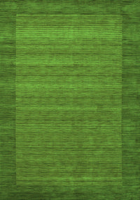 Abstract Green Contemporary Rug, con306grn