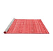 Country Red Washable Rugs