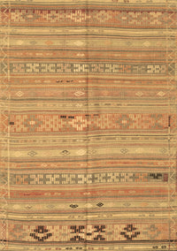 Southwestern Brown Country Rug, con3070brn