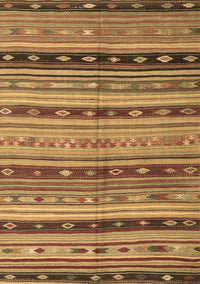 Southwestern Brown Country Rug, con3071brn