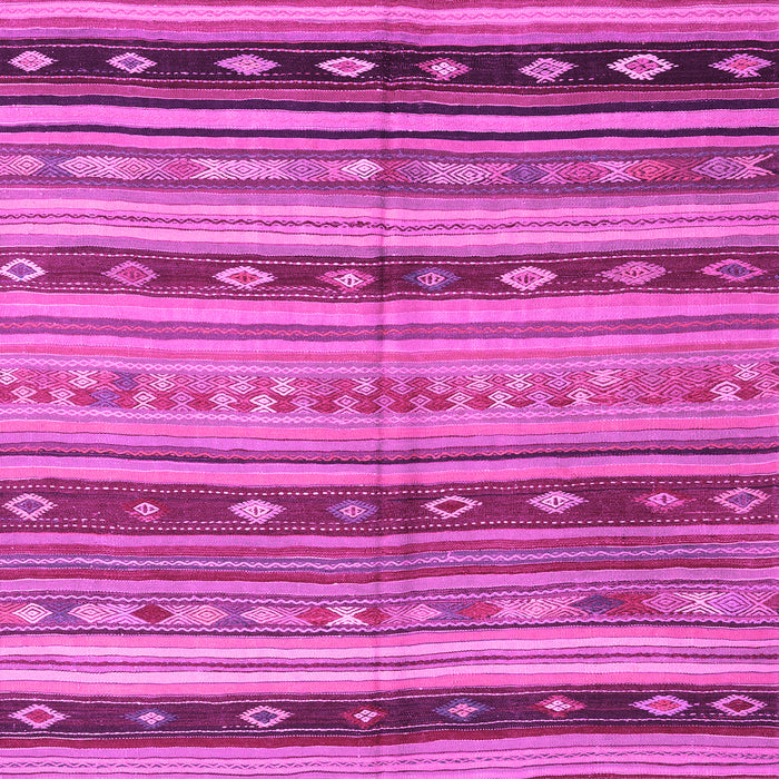 Machine Washable Southwestern Pink Country Rug, wshcon3071pnk