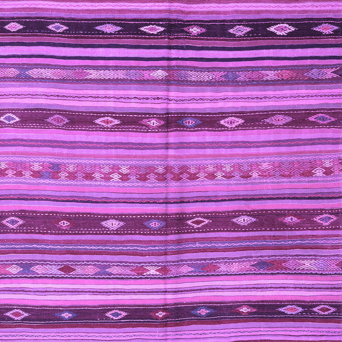 Machine Washable Southwestern Purple Country Area Rugs, wshcon3071pur