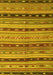 Southwestern Yellow Country Rug, con3071yw