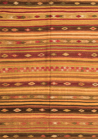 Southwestern Orange Country Rug, con3071org