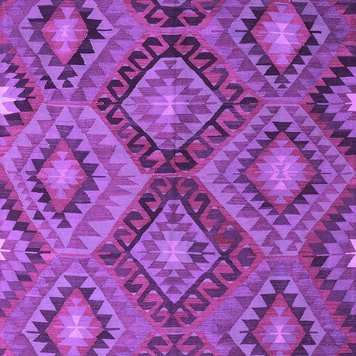Machine Washable Southwestern Purple Country Area Rugs, wshcon3072pur
